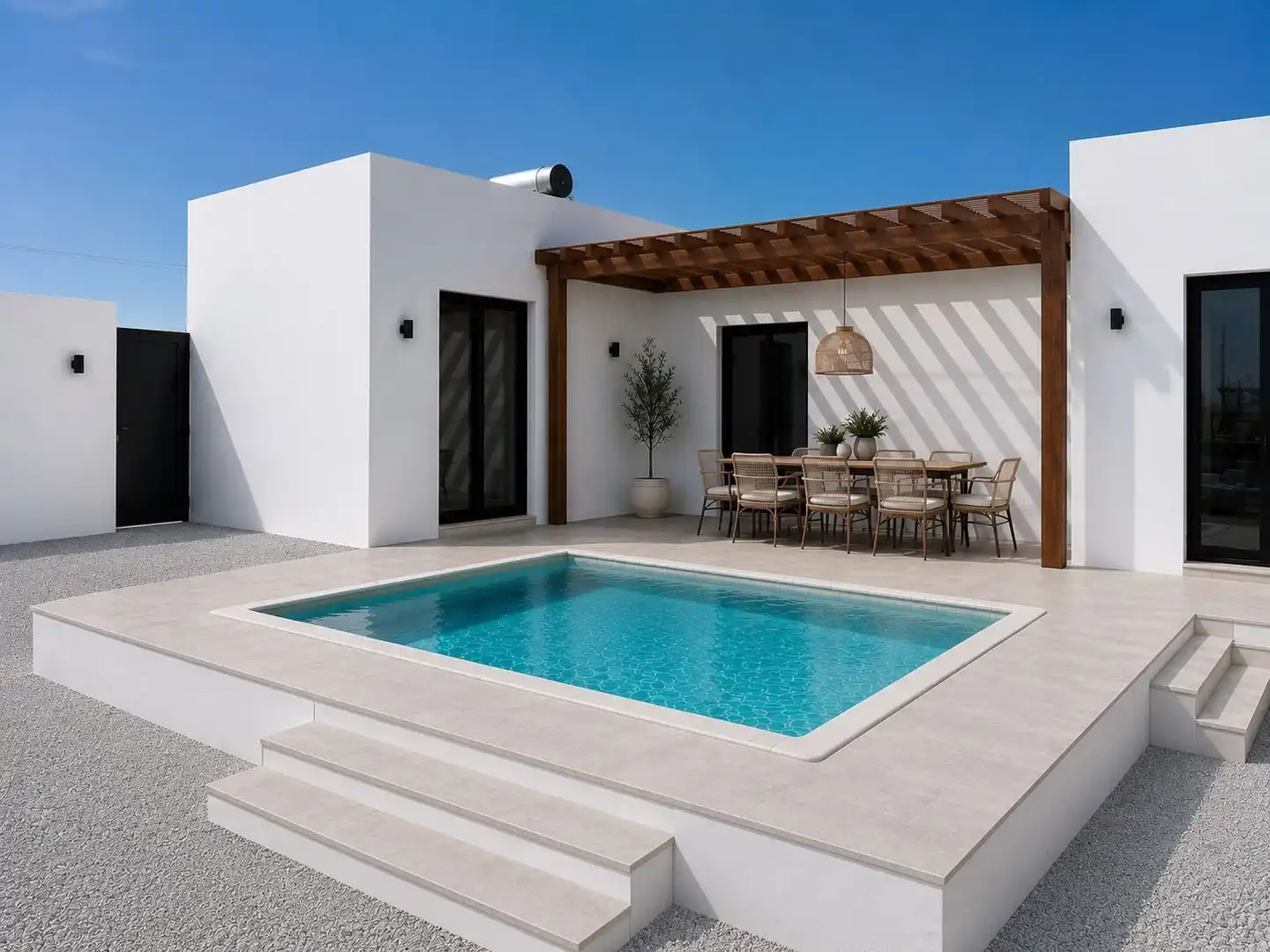 House with pool for sale in Lajares