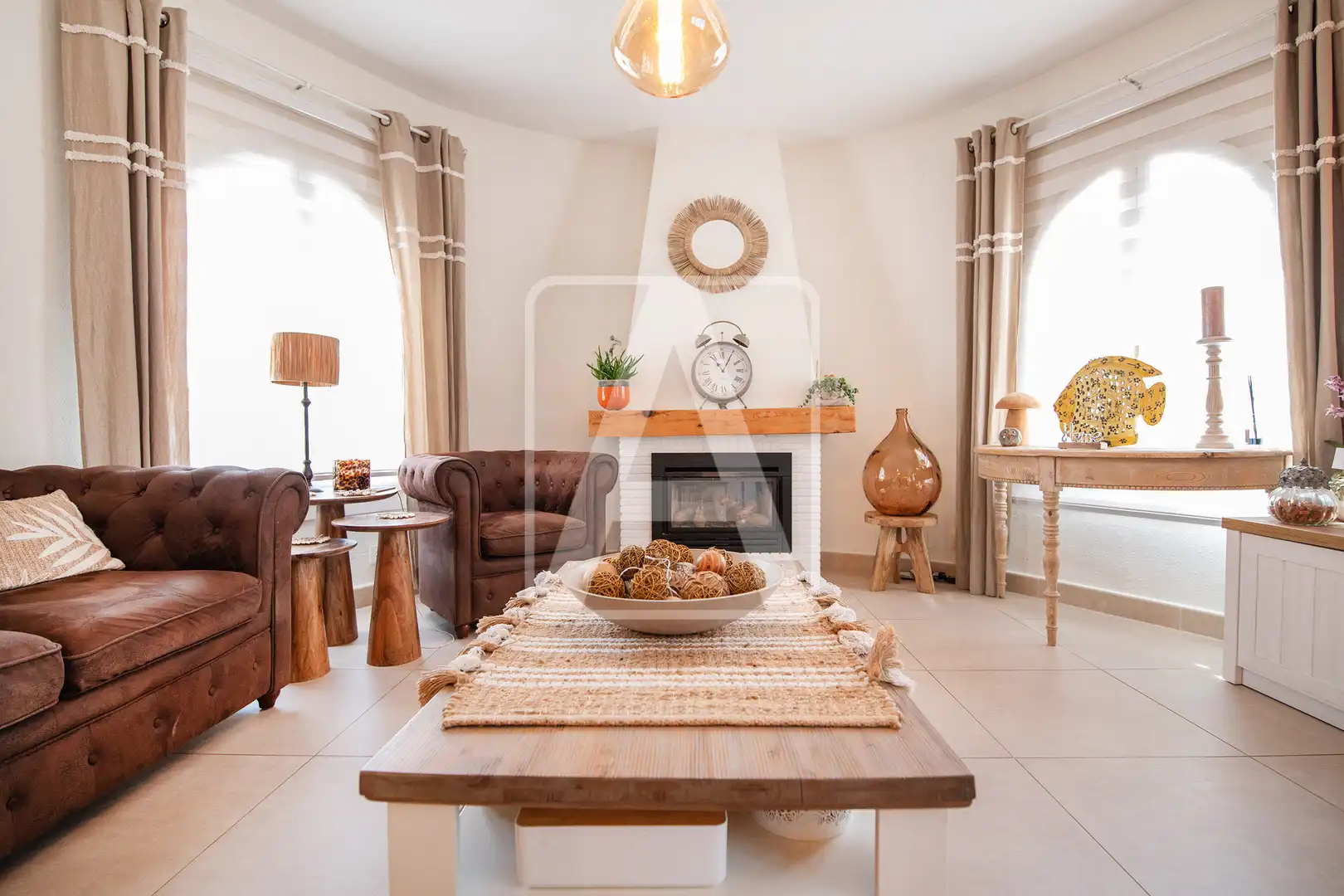 Living room of Houses for sale in Benissa  with Air Conditioner, Heating and Private garden