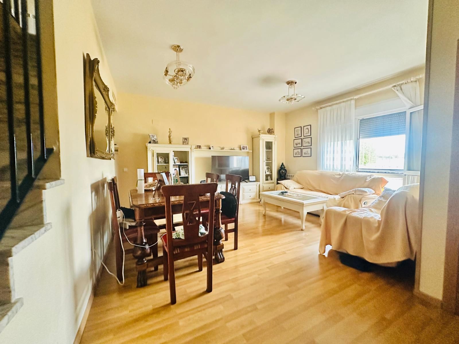 Living room of Single-family semi-detached for sale in Mérida  with Air Conditioner, Heating and Terrace