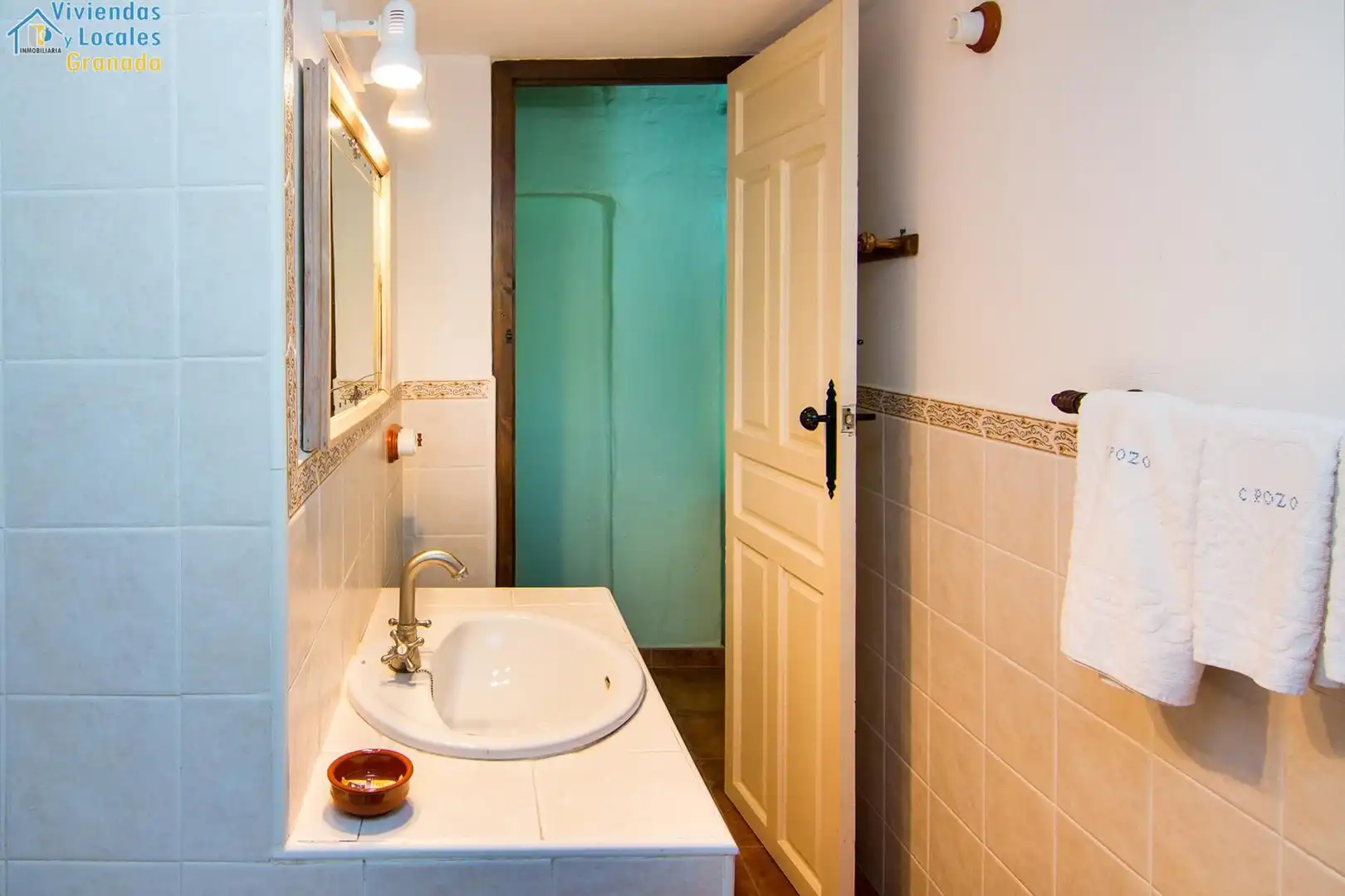 Baño de Casa o chalet en venta en Huétor Tájar con Calefacción, Jardín privado y Terraza