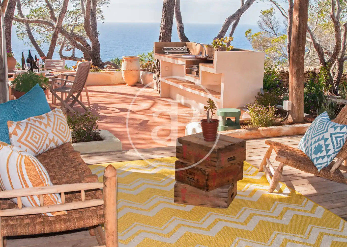 Terrace of Houses for sale in Formentera  with Air Conditioner, Heating and Private garden