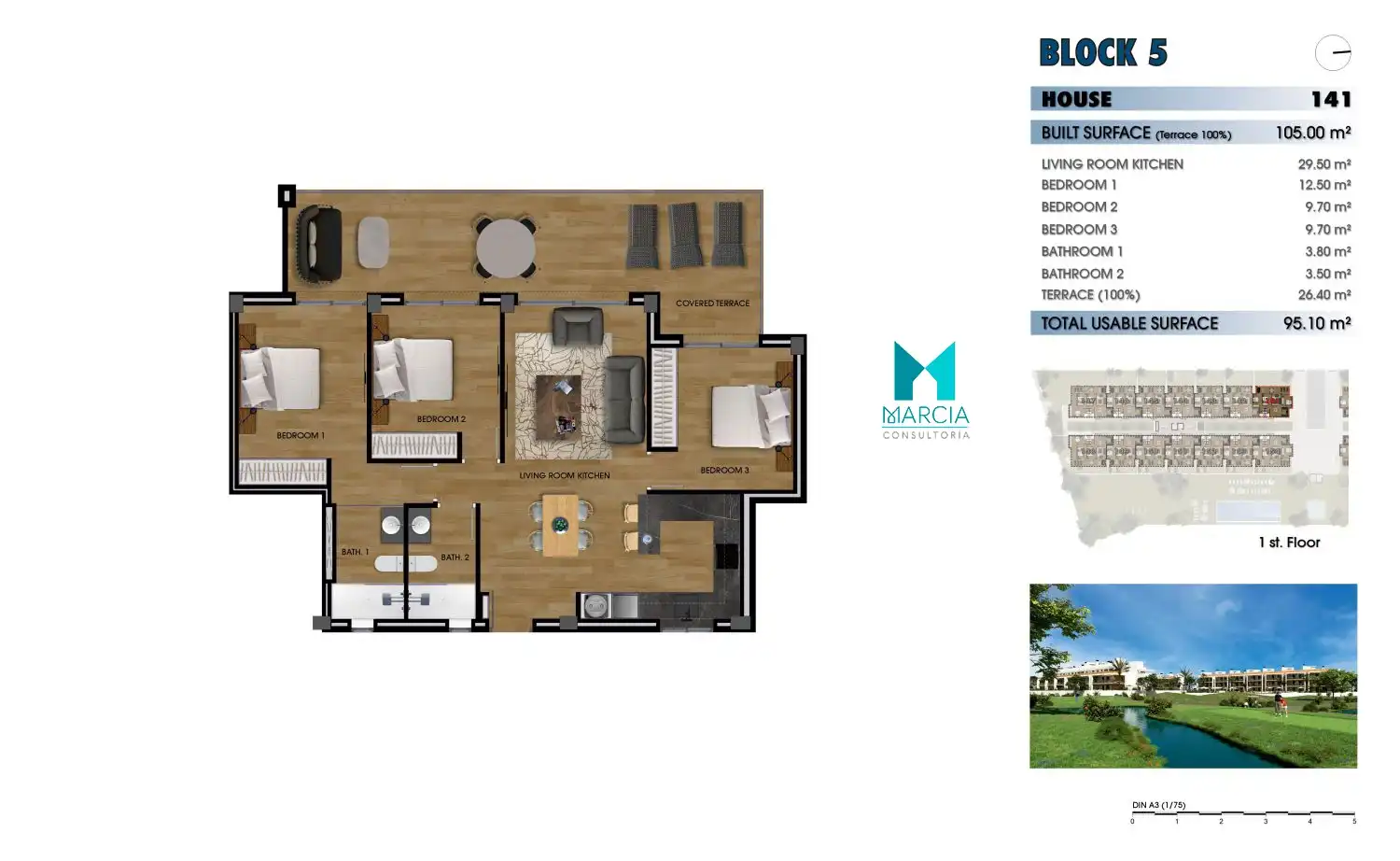 Appartement avec piscine à vendre à Centro, imagen 19