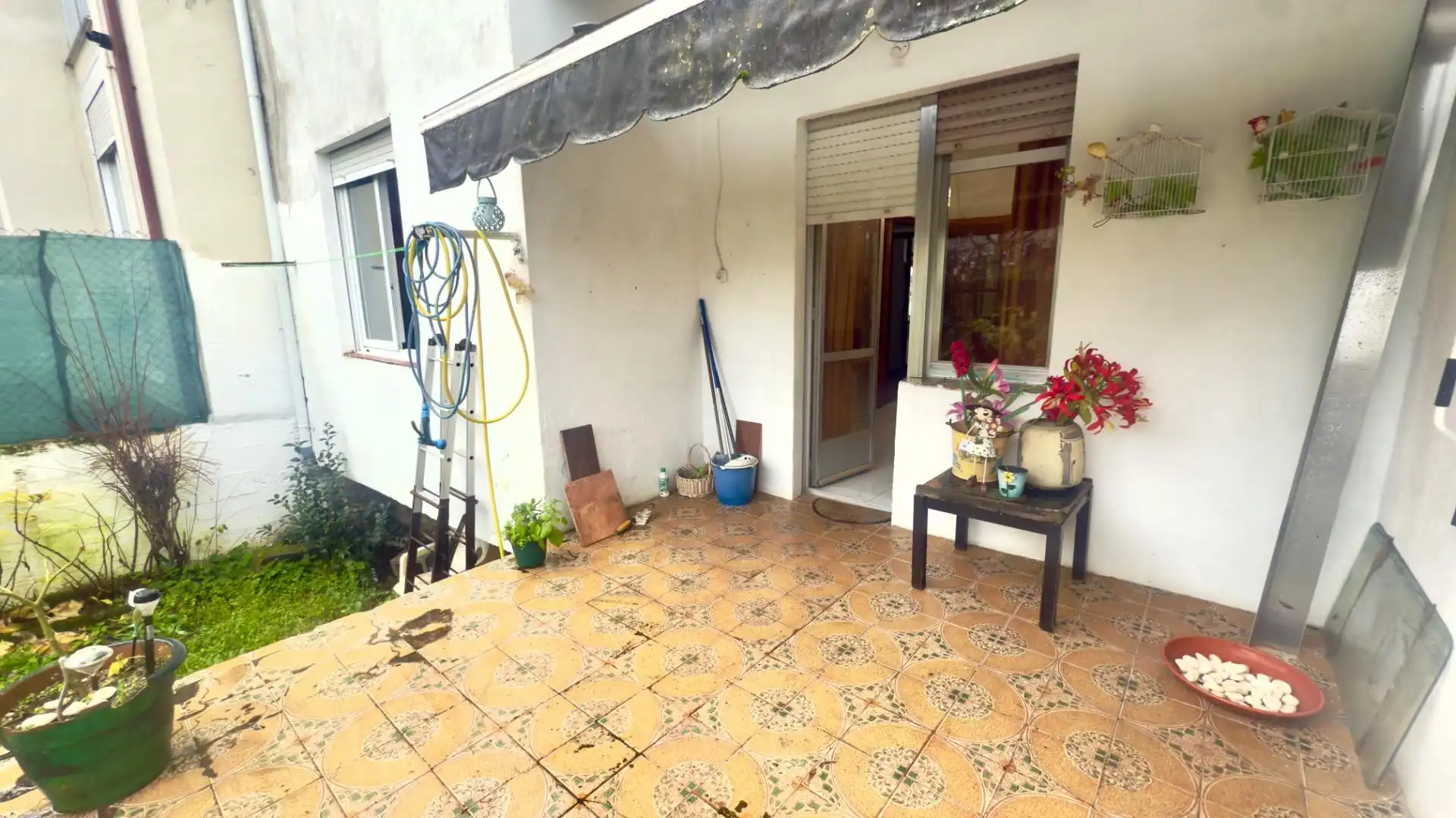 Terrasse von Wohnung zum Verkauf in Ourense Capital  mit Heizung, Privatgarten und Terrasse
