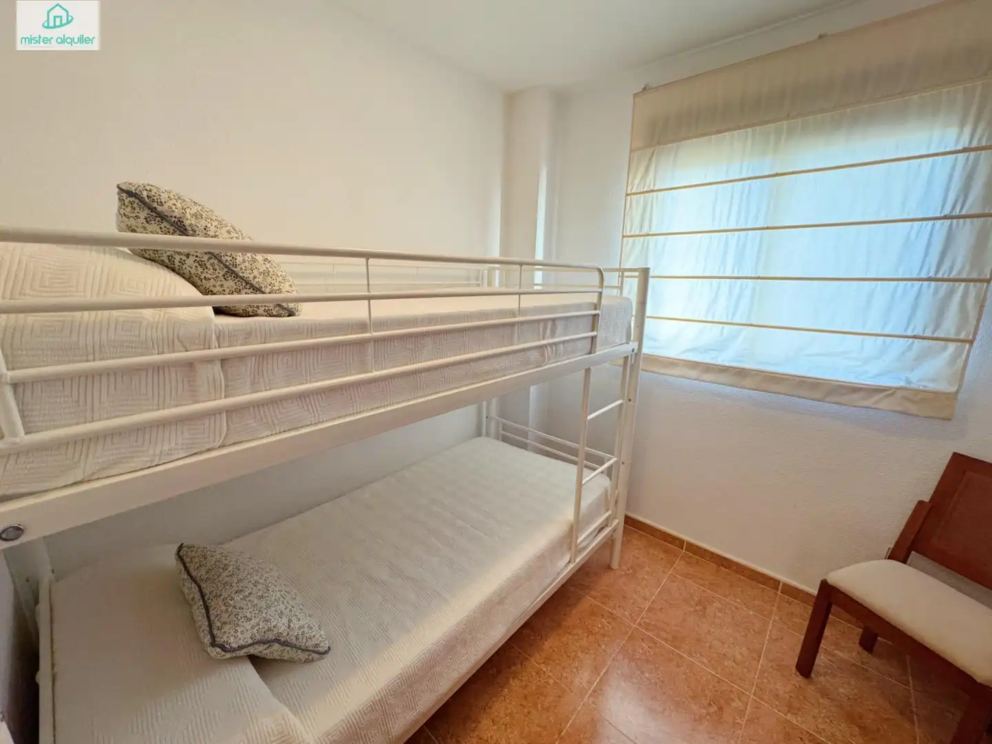 Bedroom of Apartments for rent in El Campello  with Air Conditioner, Heating and Private garden