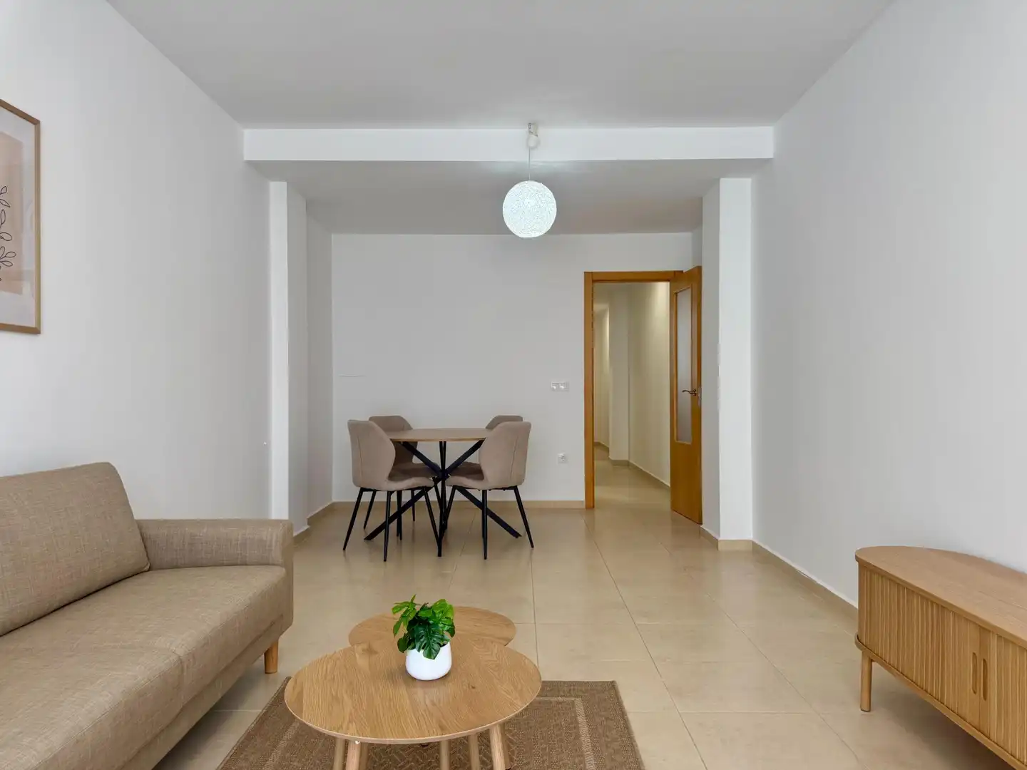 Sala de estar de Piso en venta en Xeraco con Amueblado