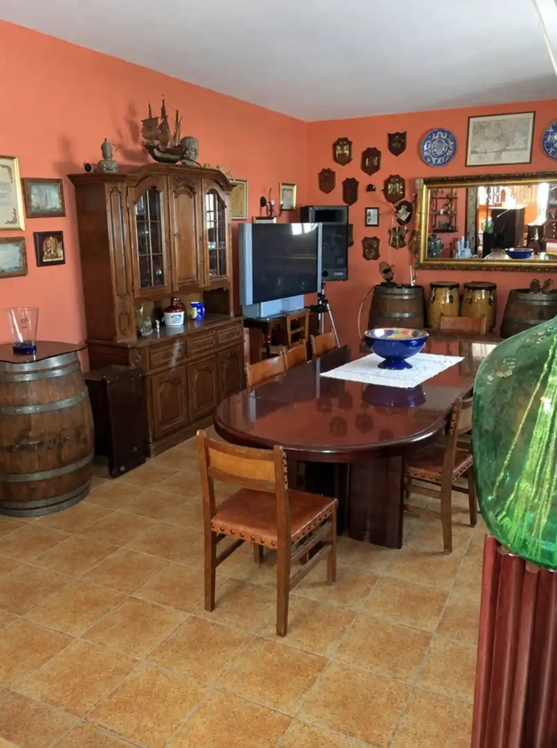 Menjador de Finca rústica en venda en Cartagena amb Calefacció, Jardí privat i Terrassa
