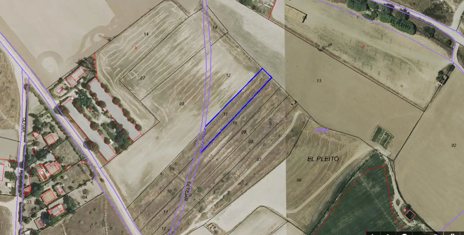 Residential land for sale in EL PLEITO