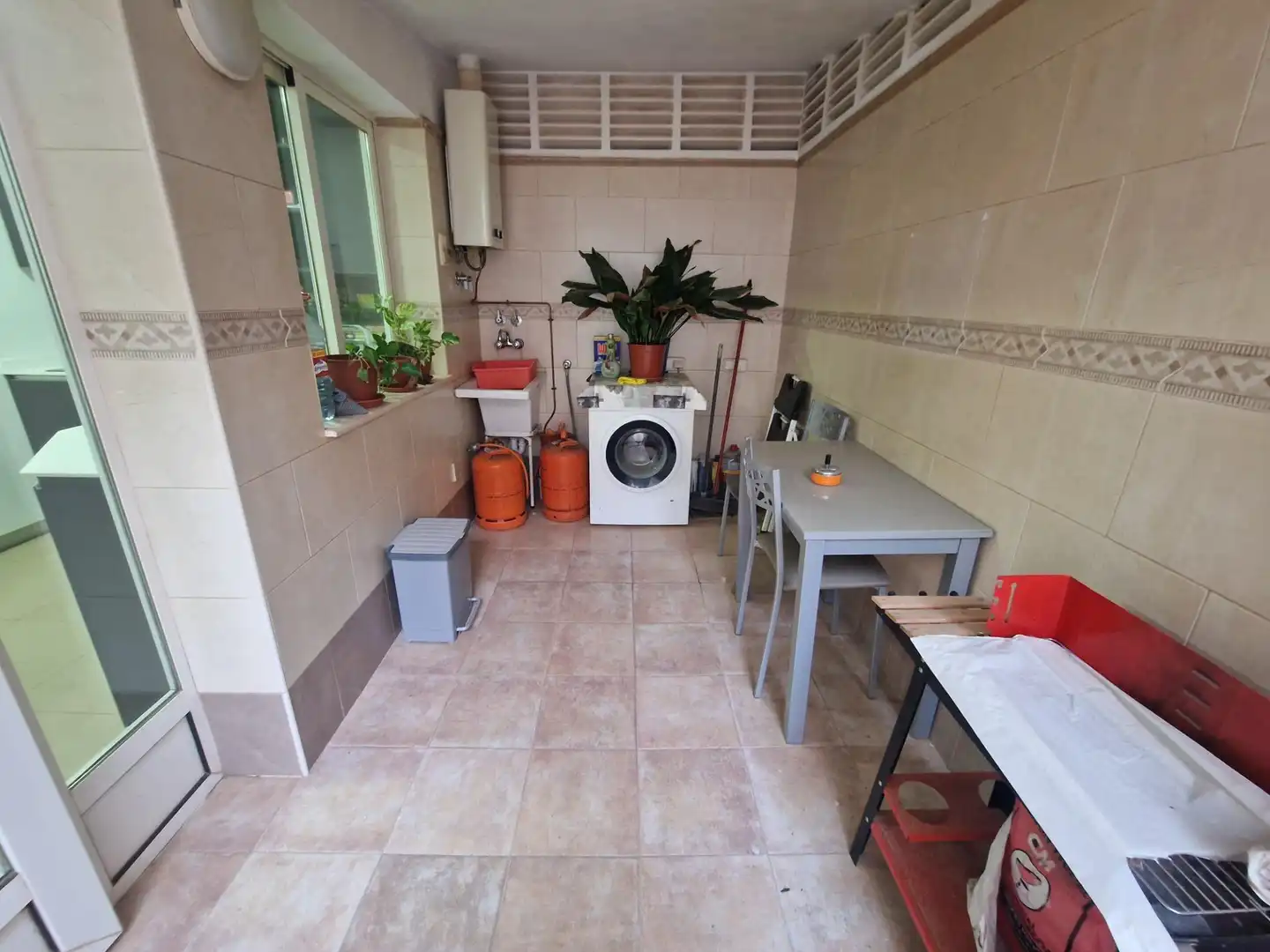 Cocina de Casa adosada en venta en Águilas con Aire acondicionado, Jardín privado y Terraza