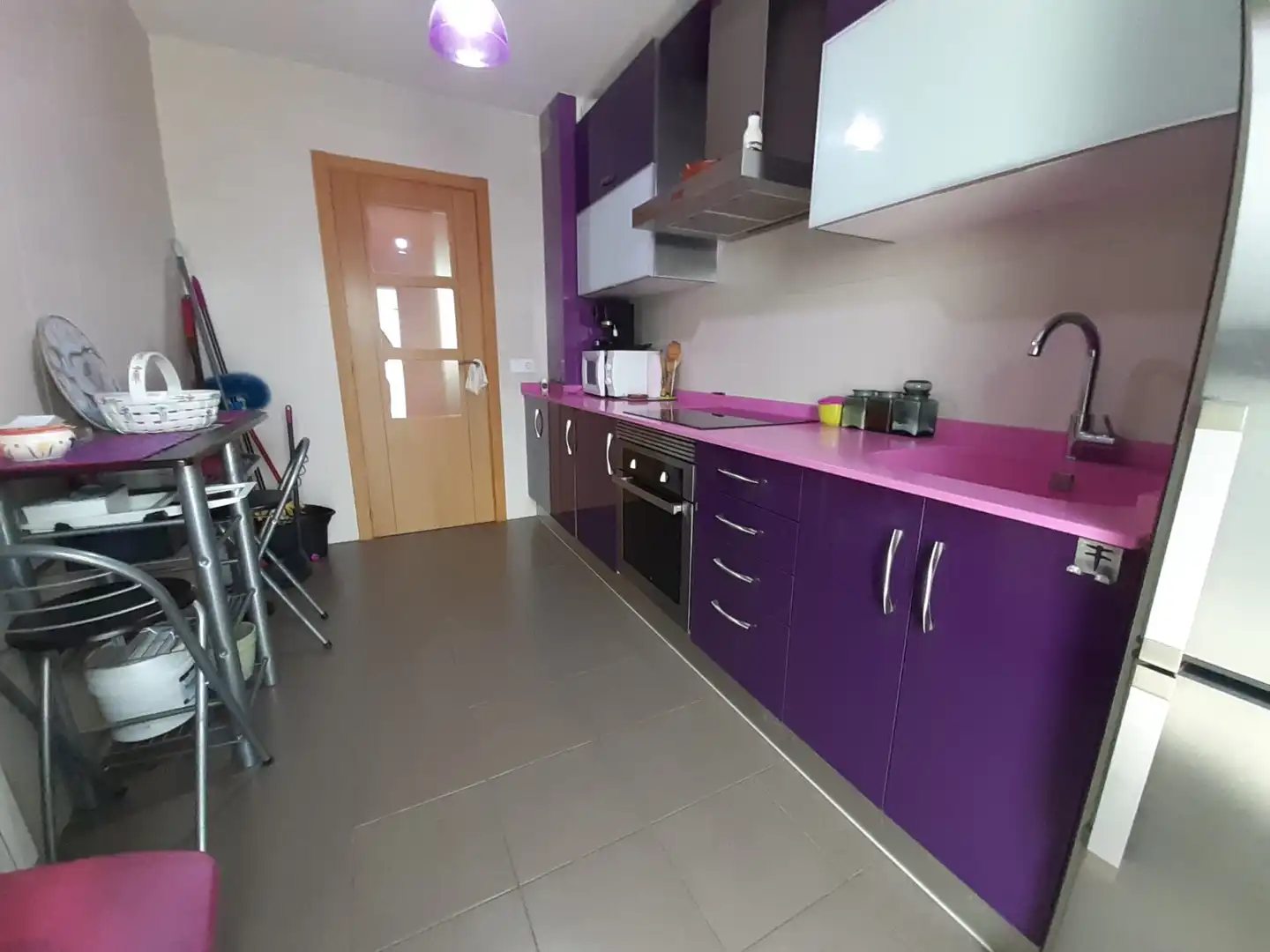 Küche von Wohnungen zum Verkauf in Morales del Vino mit Parkett und Gemeinschaftspool