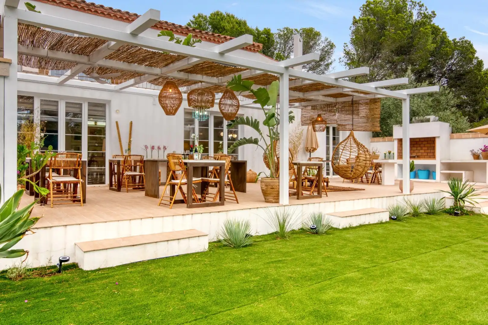 Terrassa de Casa o xalet en venda en L'Ametlla de Mar  amb Aire condicionat, Calefacció i Jardí privat