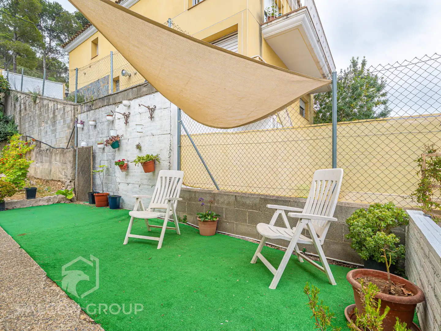 Terraza de Casa o chalet en venta en Canyelles con Jardín privado, Terraza y Piscina