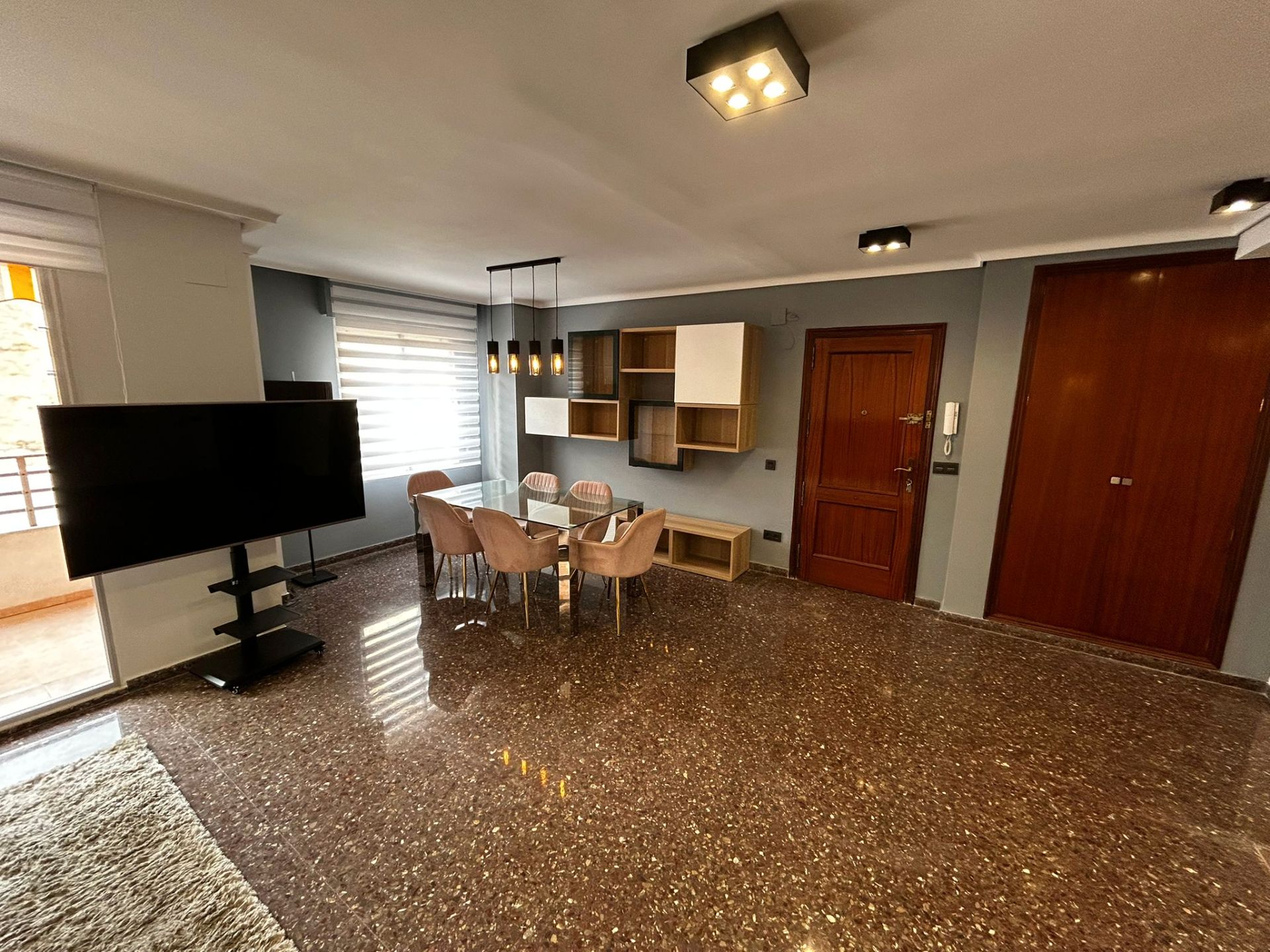 Dining room of Flat to rent in Castellón de la Plana / Castelló de la Plana  with Air Conditioner, Heating and Terrace