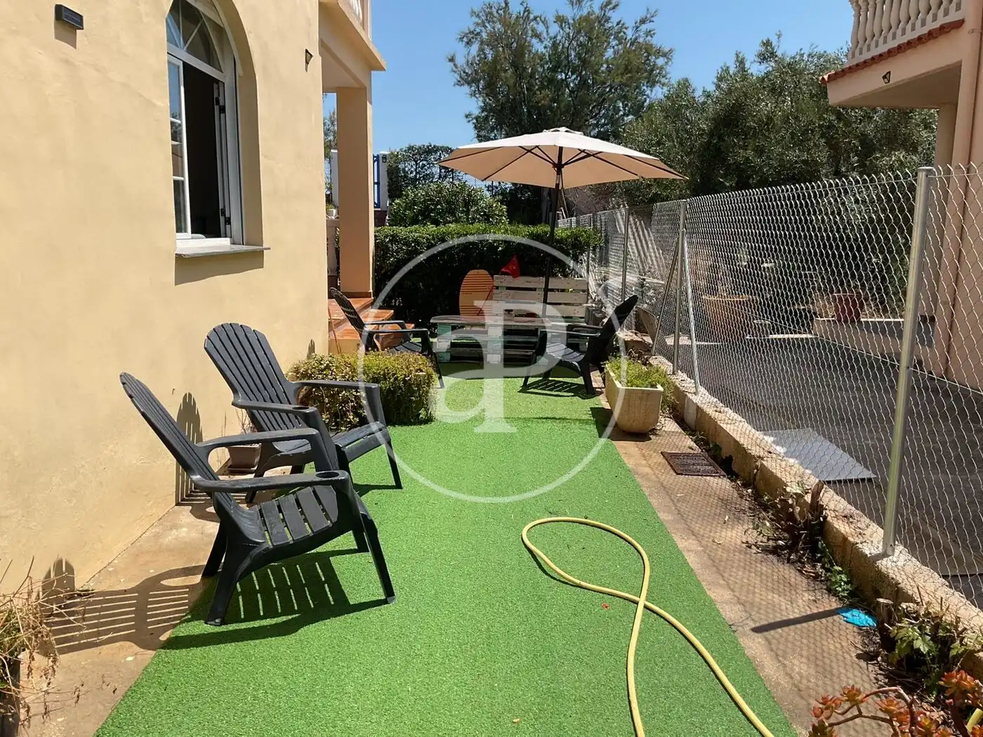 Terraza de Casa o chalet de alquiler en Tavernes de la Valldigna con Calefacción, Terraza y Amueblado