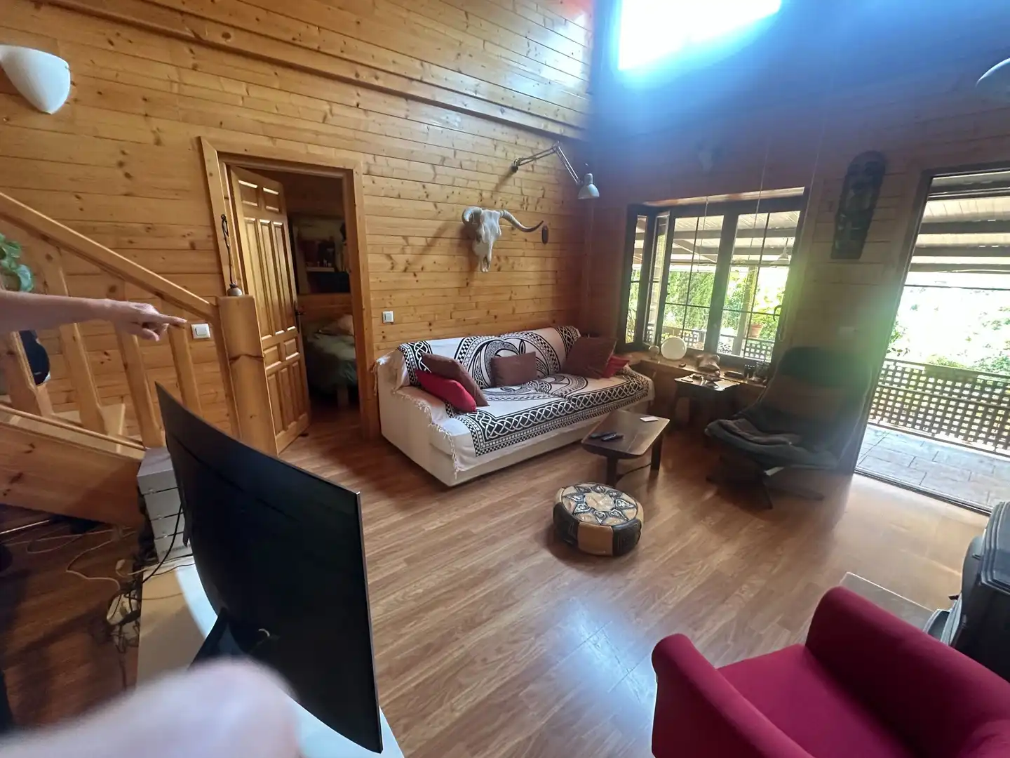Sala de estar de Casa o chalet en venta en Santa Maria de Palautordera con Calefacción, Jardín privado y Trastero