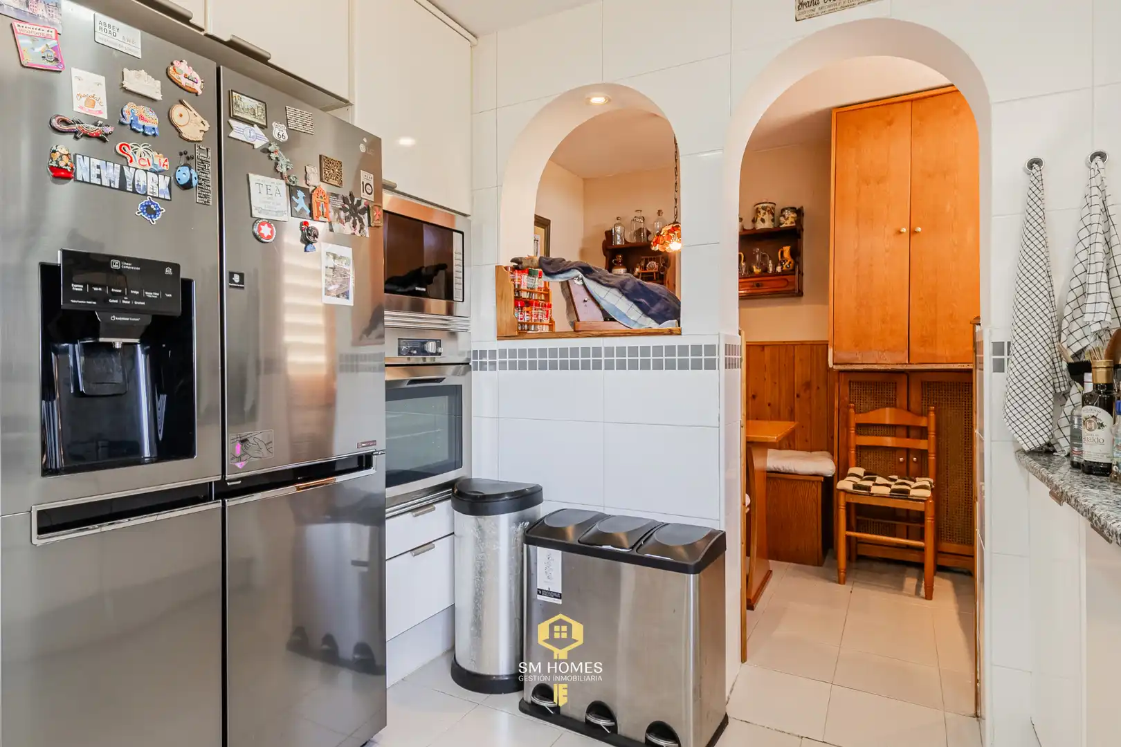 Küche von Wohnung zum Verkauf in Madrid mit Klimaanlage, Heizung und Terrasse