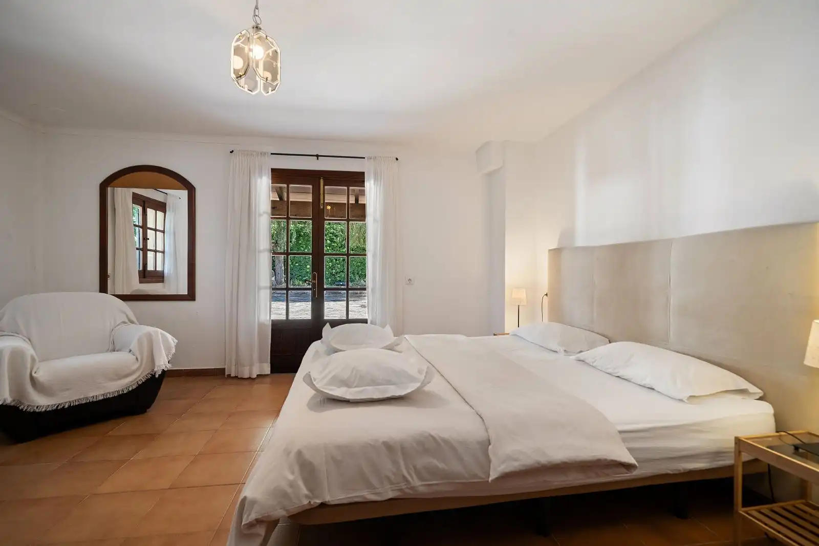 Bedroom of Country homes for sale in Pollença  with Air Conditioner, Heating and Private garden