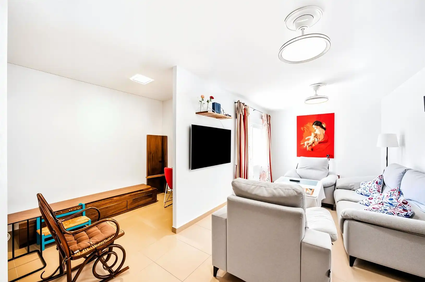 Living room of Flat for sale in Chiclana de la Frontera  with Air Conditioner
