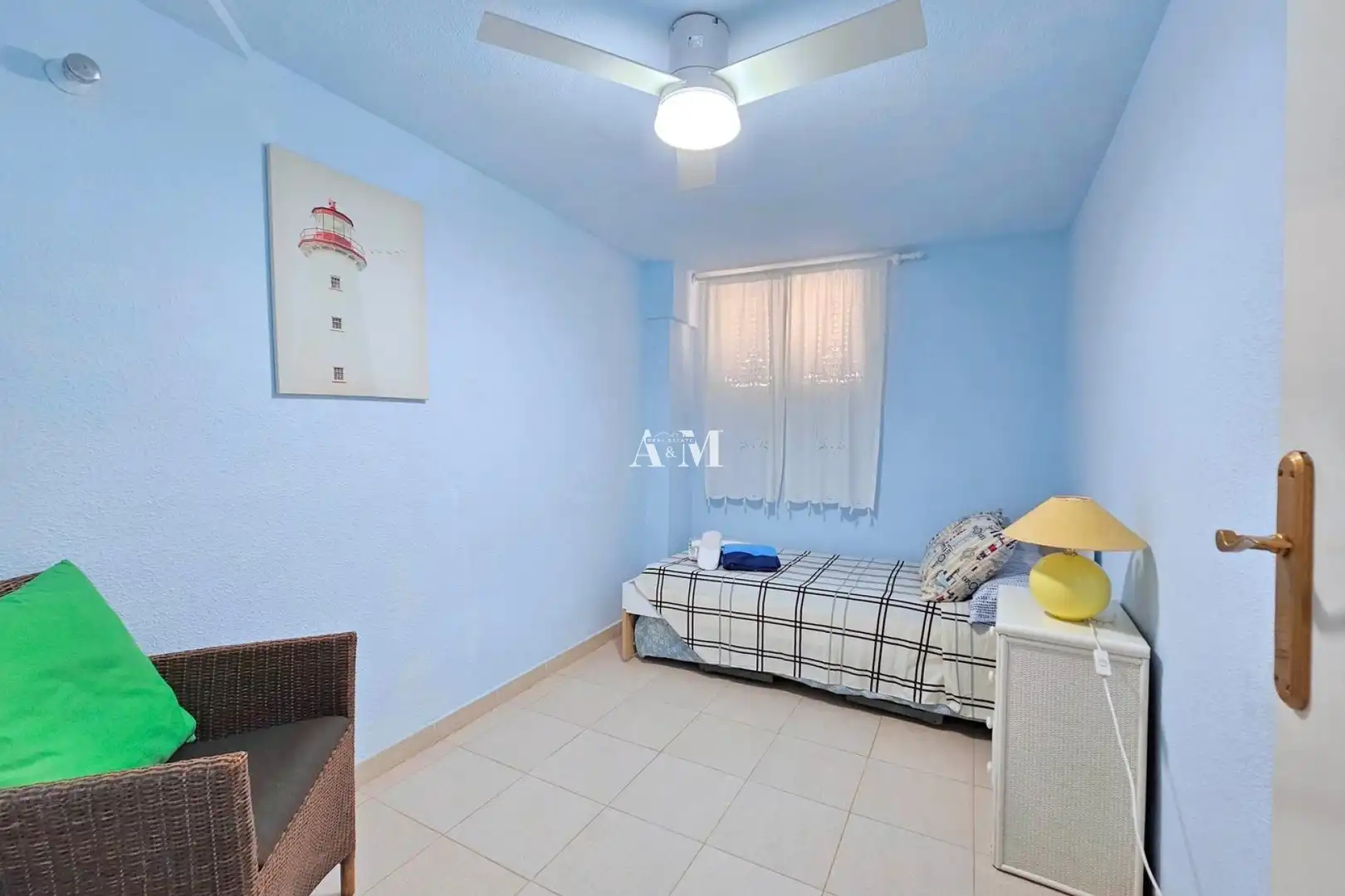 Bedroom of Detached homes for rent in La Manga del Mar Menor  with Air Conditioner, Heating and Terrace