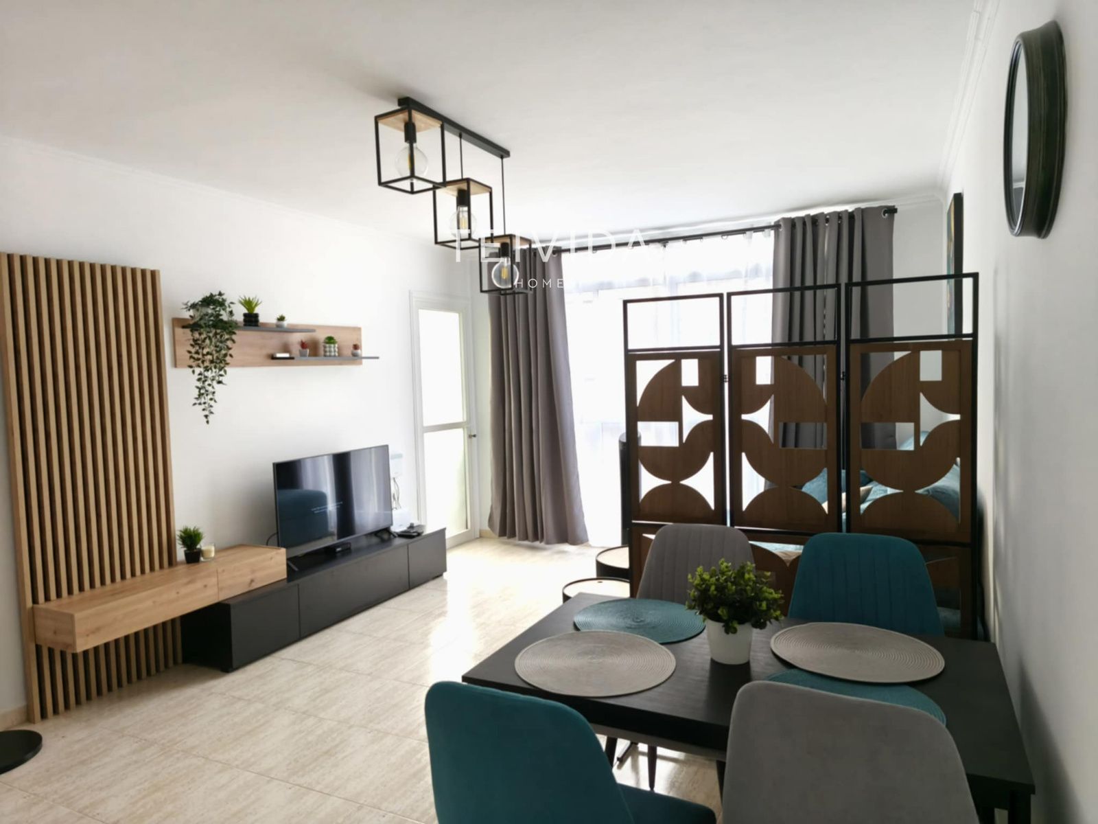 Living room of Flat to rent in Arona  with Furnished