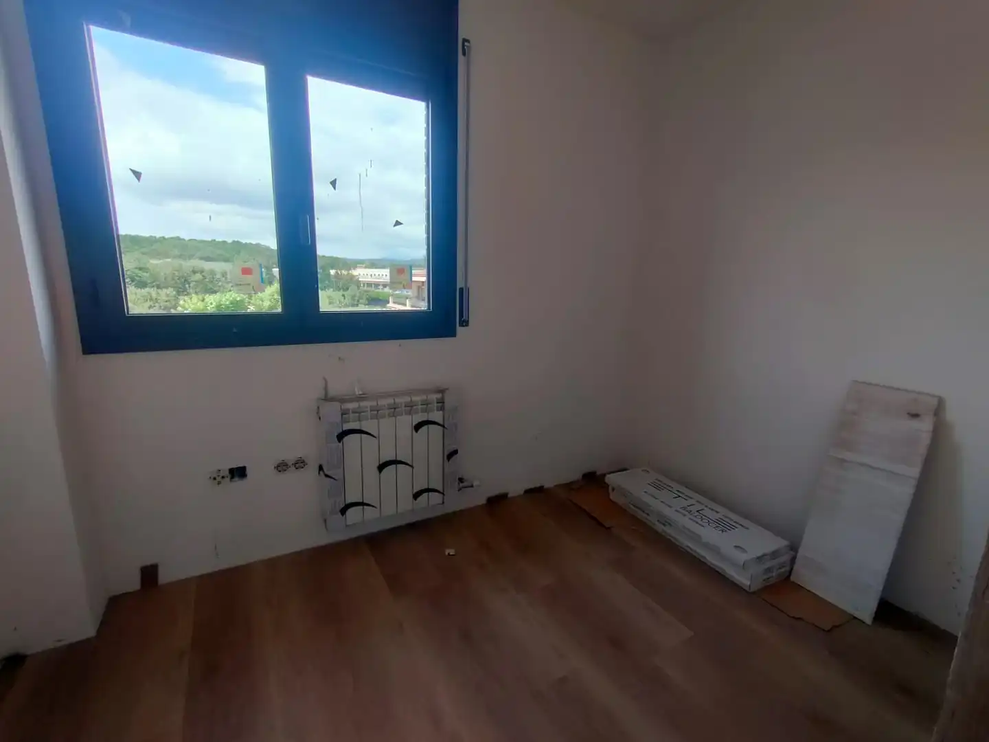 Dormitori de Casa adosada en venda en Riudarenes amb Calefacció, Jardí privat i Parquet