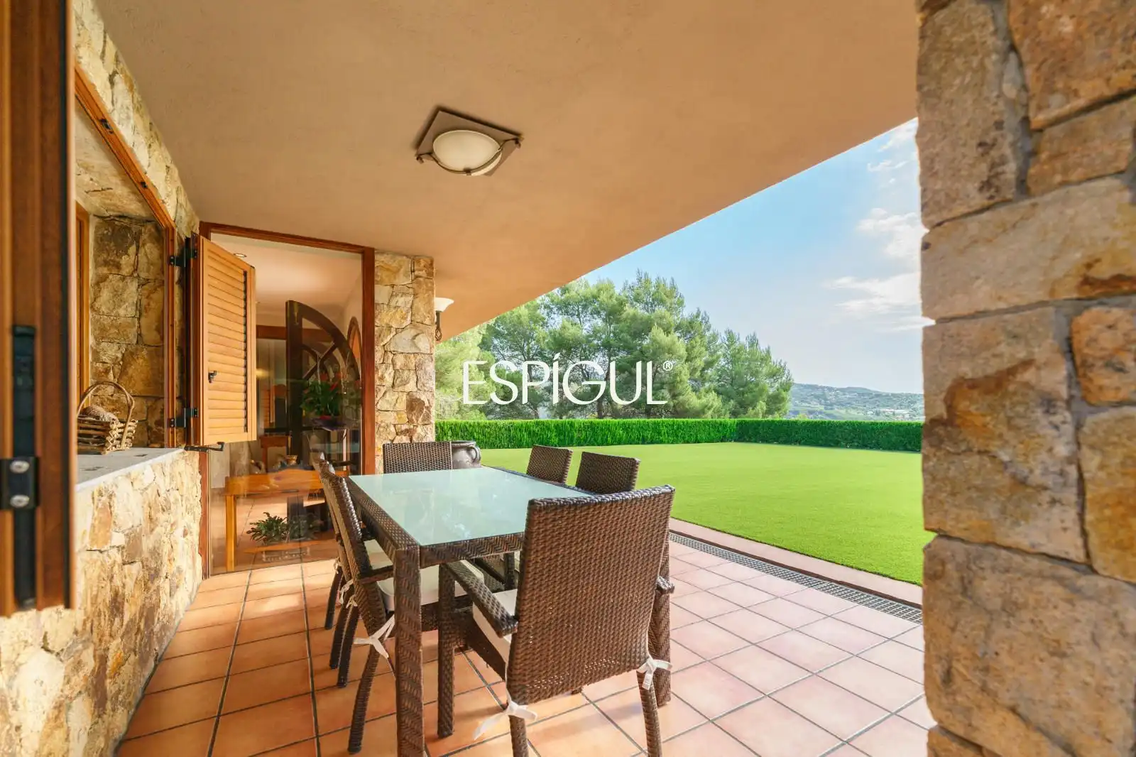 Terrassa de Casa o xalet en venda en Argentona amb Calefacció, Jardí privat i Terrassa