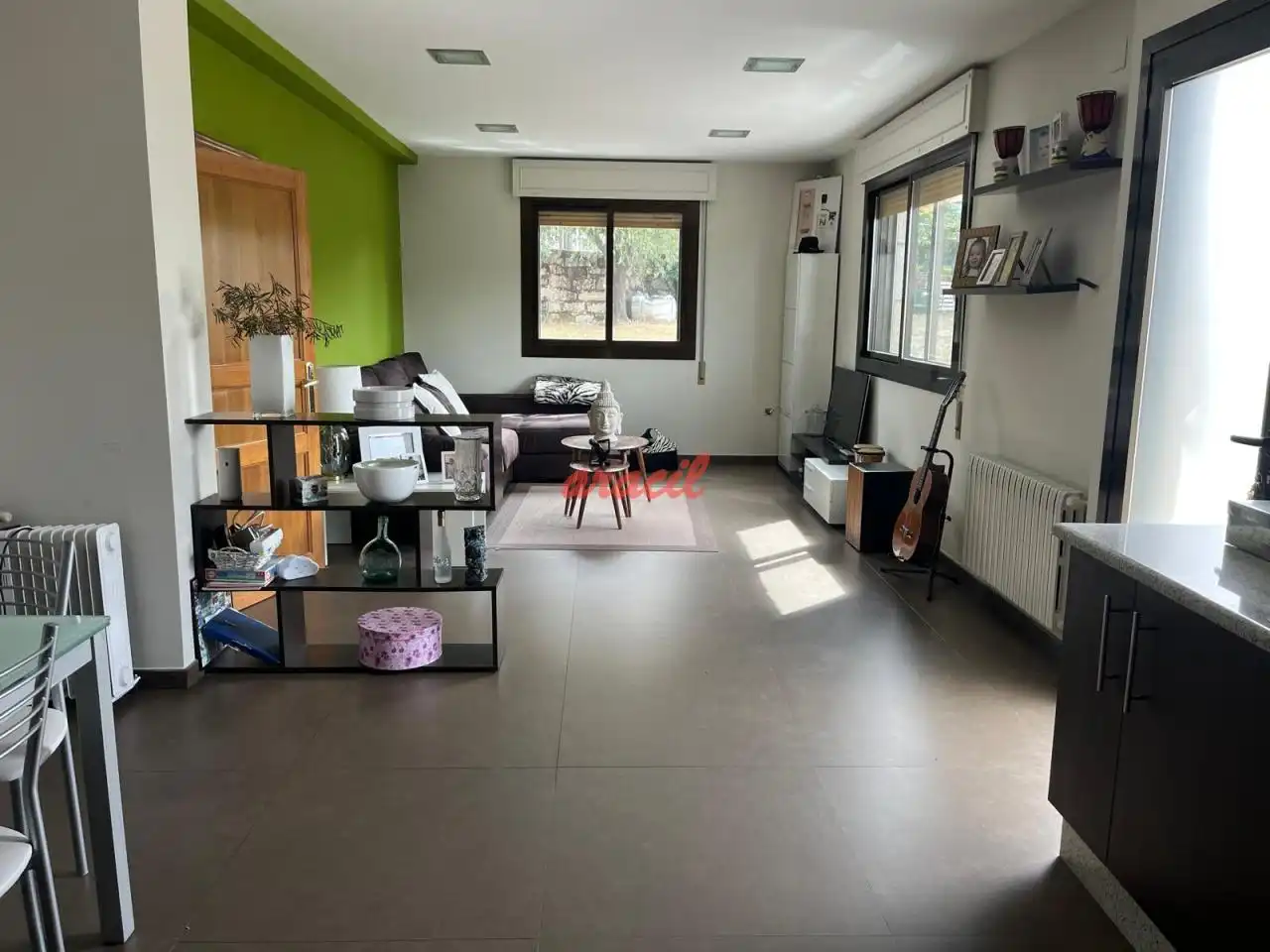 Sala d'estar de Casa o xalet de lloguer en Ourense Capital  amb Calefacció, Jardí privat i Terrassa