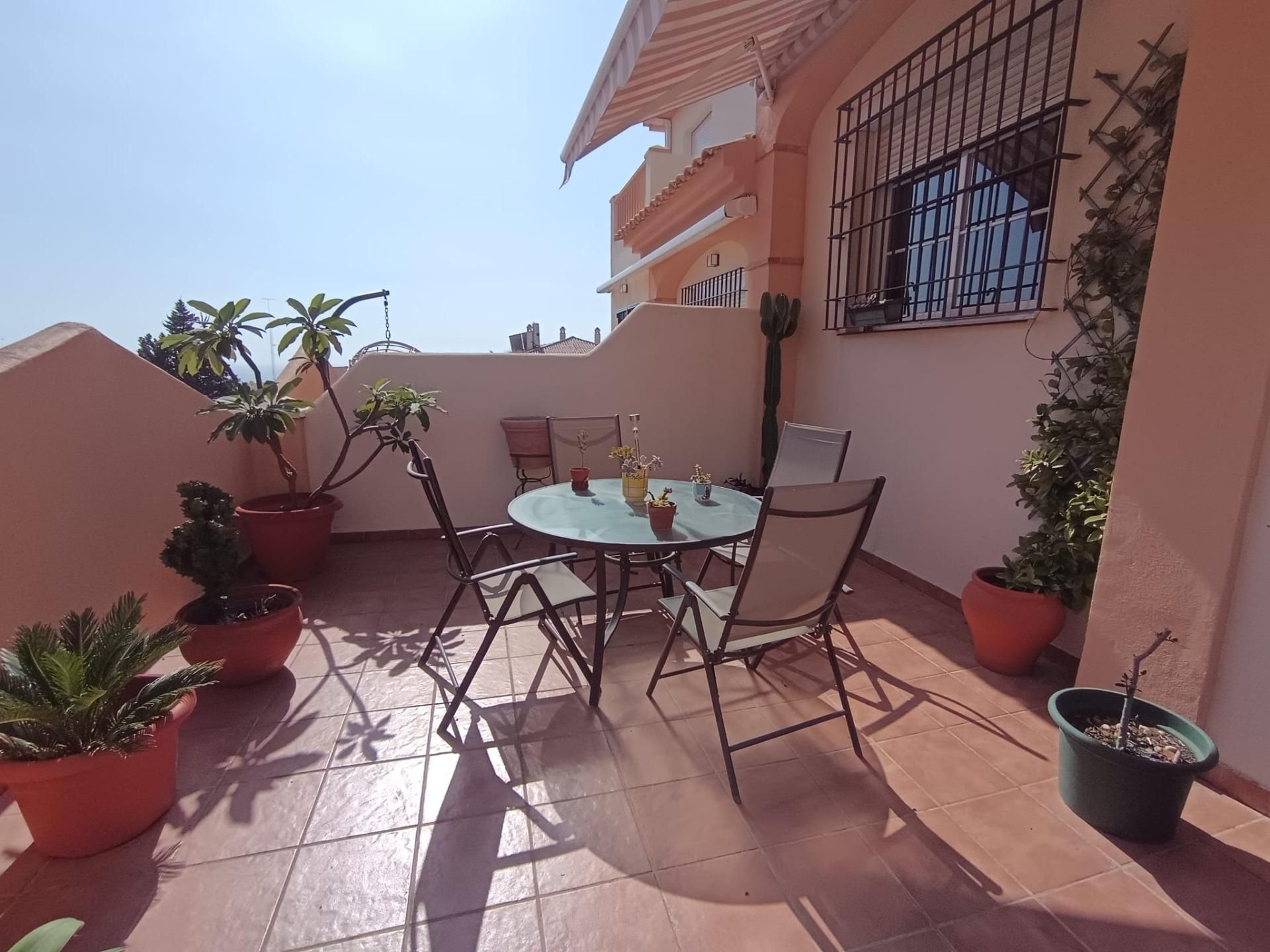 Terrace of Single-family semi-detached for sale in Málaga Capital  with Air Conditioner, Heating and Private garden