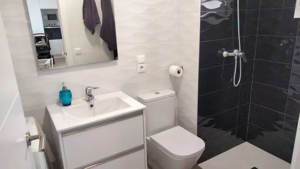 Bany de Apartament en venda en Xeraco amb Aire condicionat, Terrassa i Traster