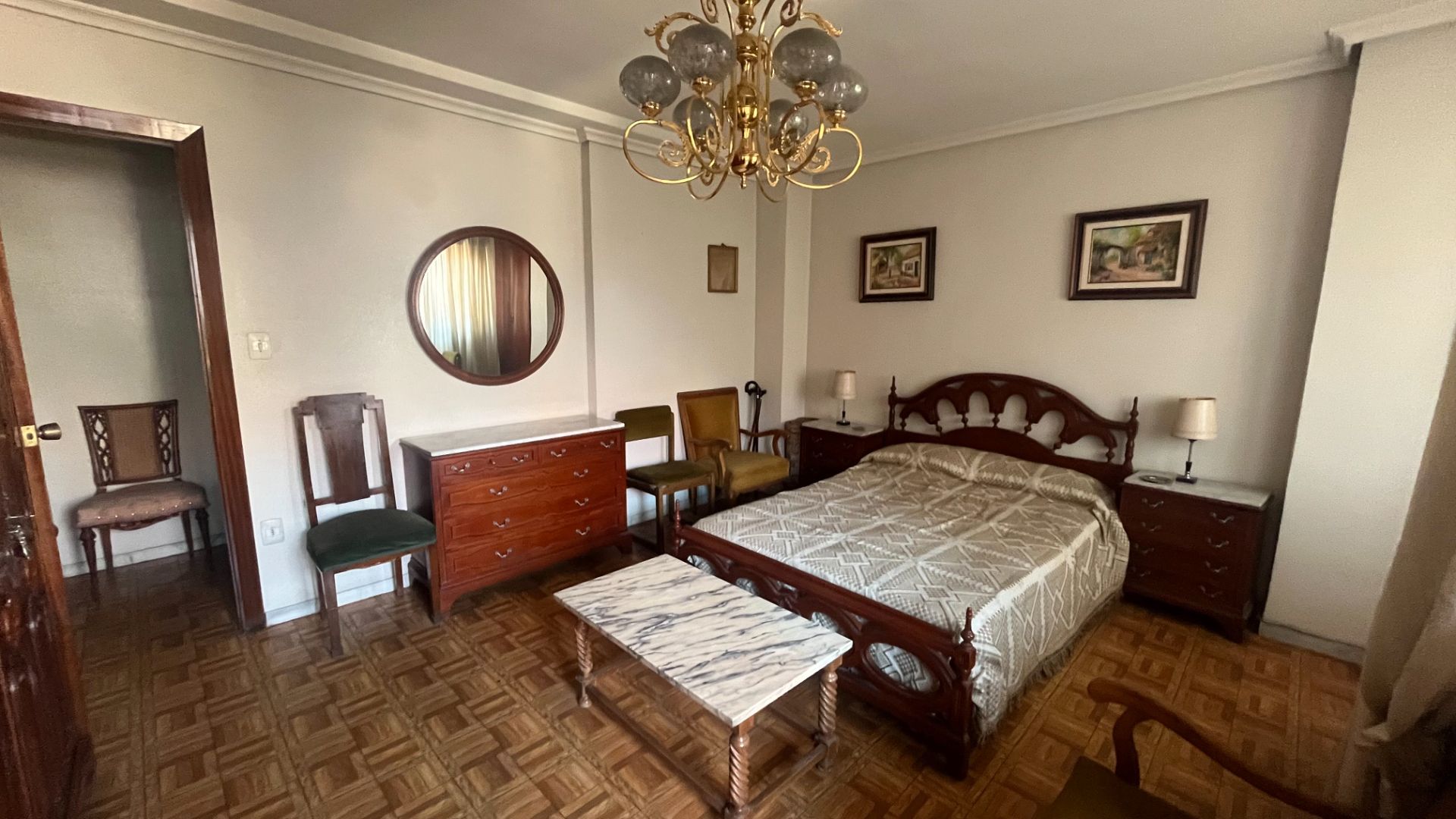 Bedroom of Flat for sale in Valladolid Capital  with Heating