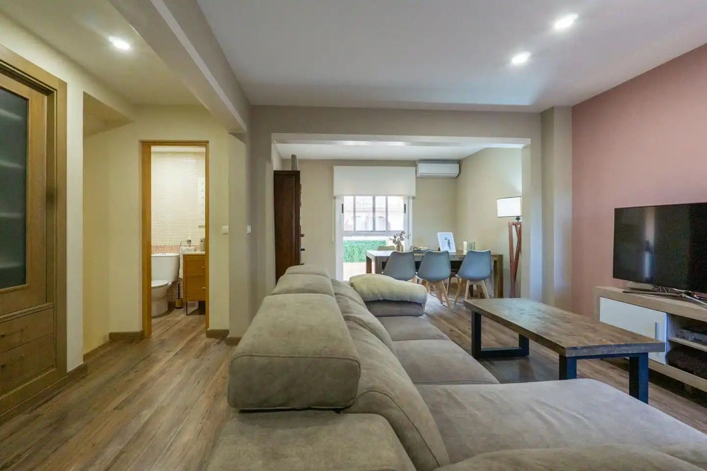 Living room of Detached homes for sale in Santa Pola  with Air Conditioner, Terrace and Storage room