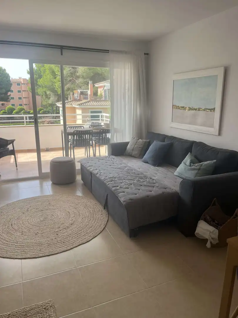 Sala d'estar de Apartament per a compartir en Llucmajor amb Aire condicionat, Terrassa i Moblat