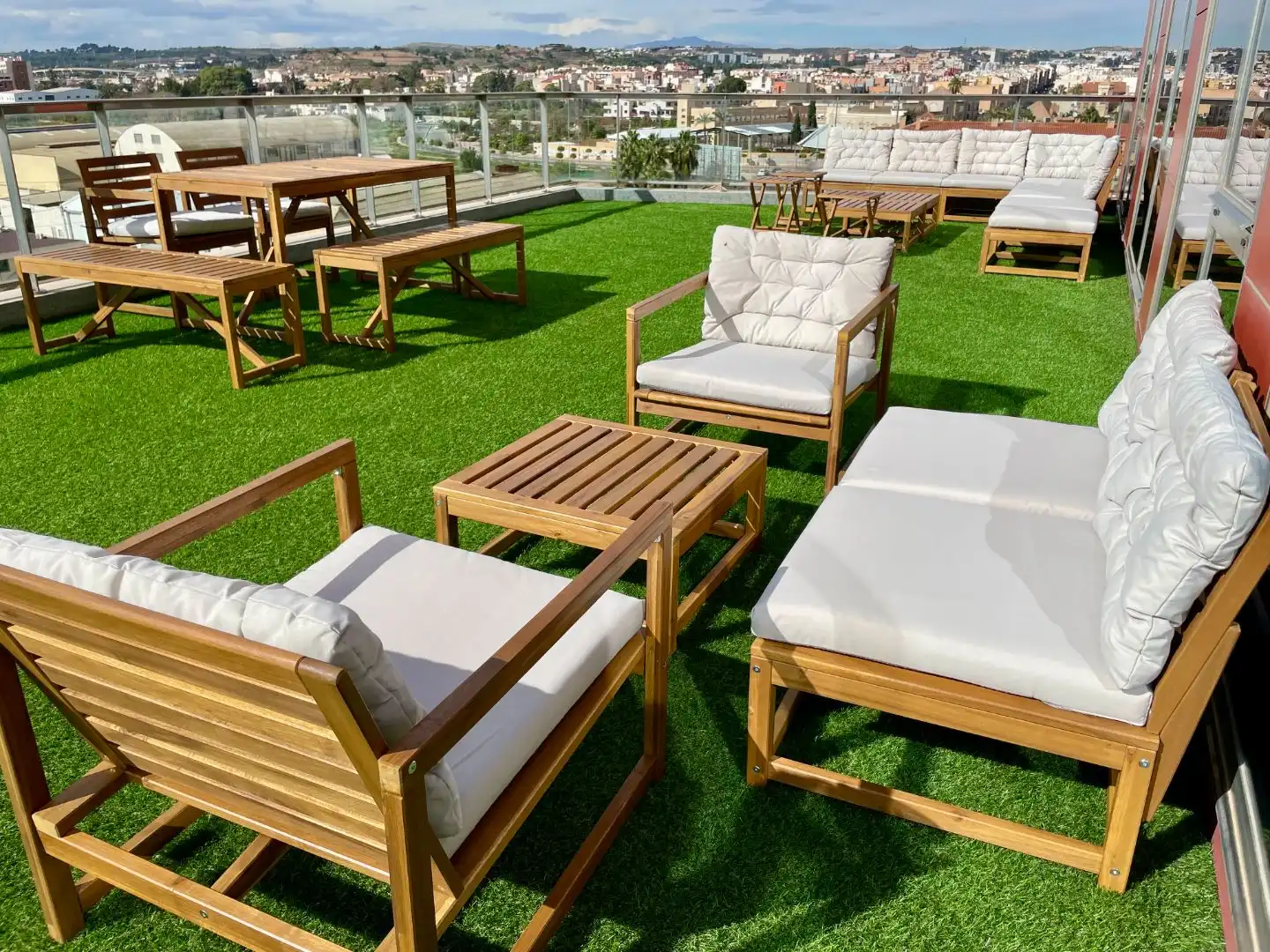 Terraza de Oficina de alquiler en Pedanías Norte