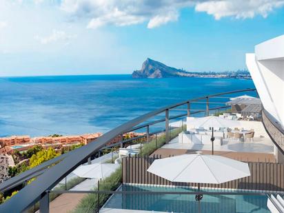 Bedroom of Apartment for sale in Calpe / Calp  with Air Conditioner, Terrace and Swimming Pool