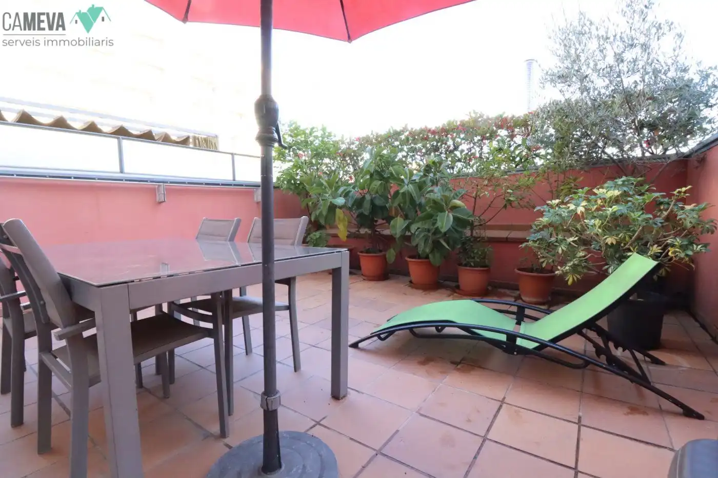 Terrasse von Wohnung zum Verkauf in Barberà del Vallès mit Klimaanlage, Heizung und Privatgarten