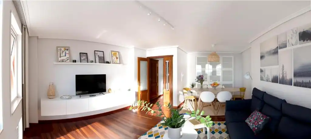 Sala de estar de Piso de alquiler en Monte Alto - Zalaeta - Atocha