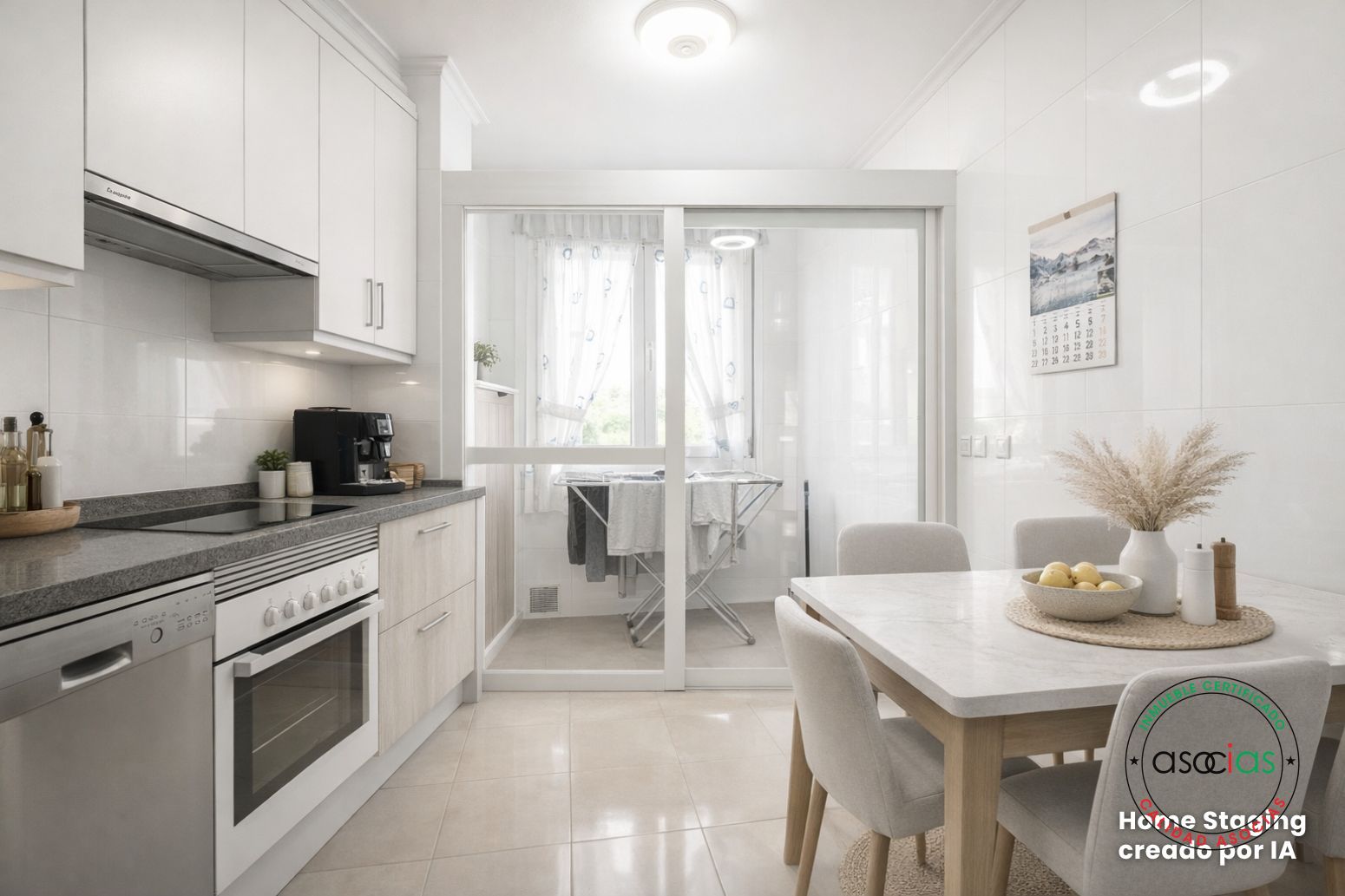 Cocina de Piso en venta en Gijón  con Calefacción y Trastero