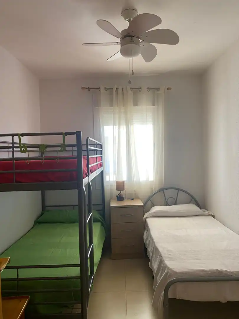 Bedroom of Flat for rent in El Ejido  with Air Conditioner, Private garden and Terrace