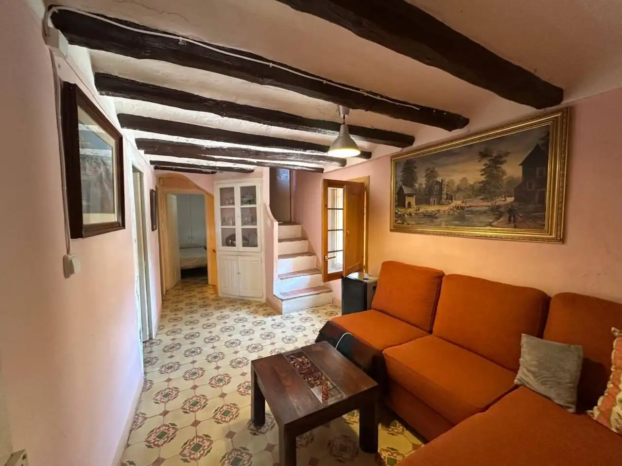 Wohnzimmer von Haus oder Chalet zum Verkauf in Ribera d'Ondara mit Terrasse und Möbliert