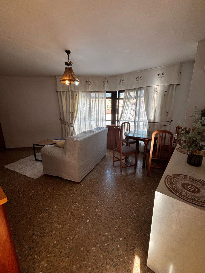 Living room of Flat for sale in Málaga Capital  with Storage room and Furnished
