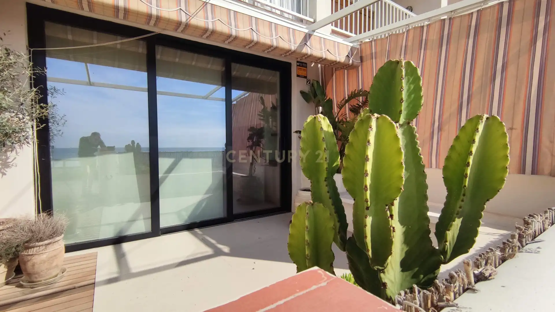 Terraza de Piso de alquiler en Rincón de la Victoria con Aire acondicionado y TV