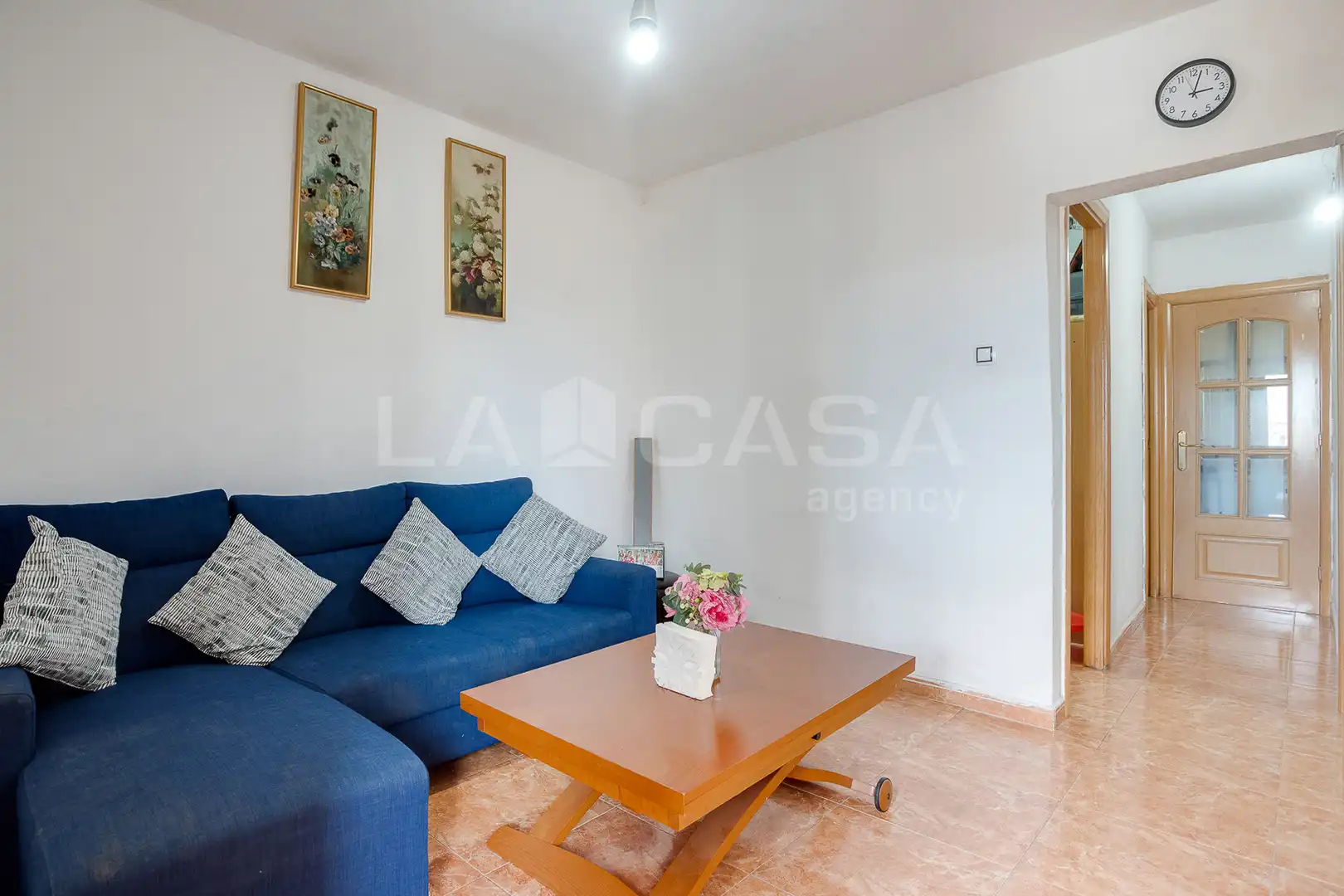 Sala de estar de Piso en venta en L'Hospitalet de Llobregat