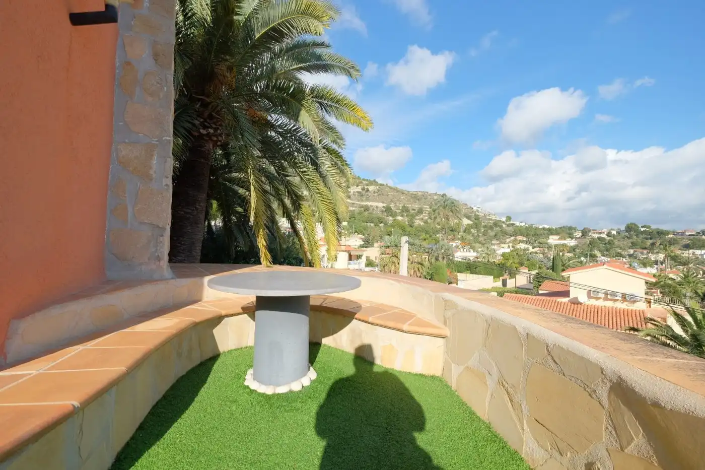 Terrassa de Casa o xalet en venda en Calpe / Calp amb Aire condicionat, Calefacció i Jardí privat