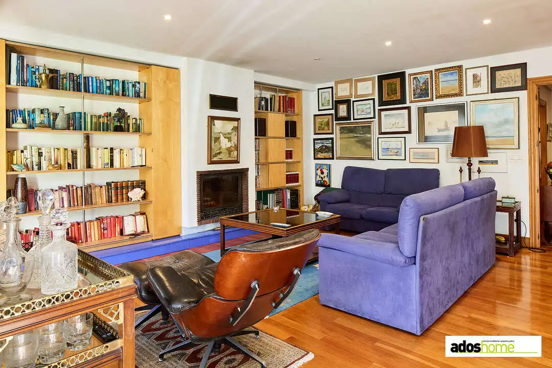 Sala de estar de Casa adosada en venta en Zarautz con Calefacción