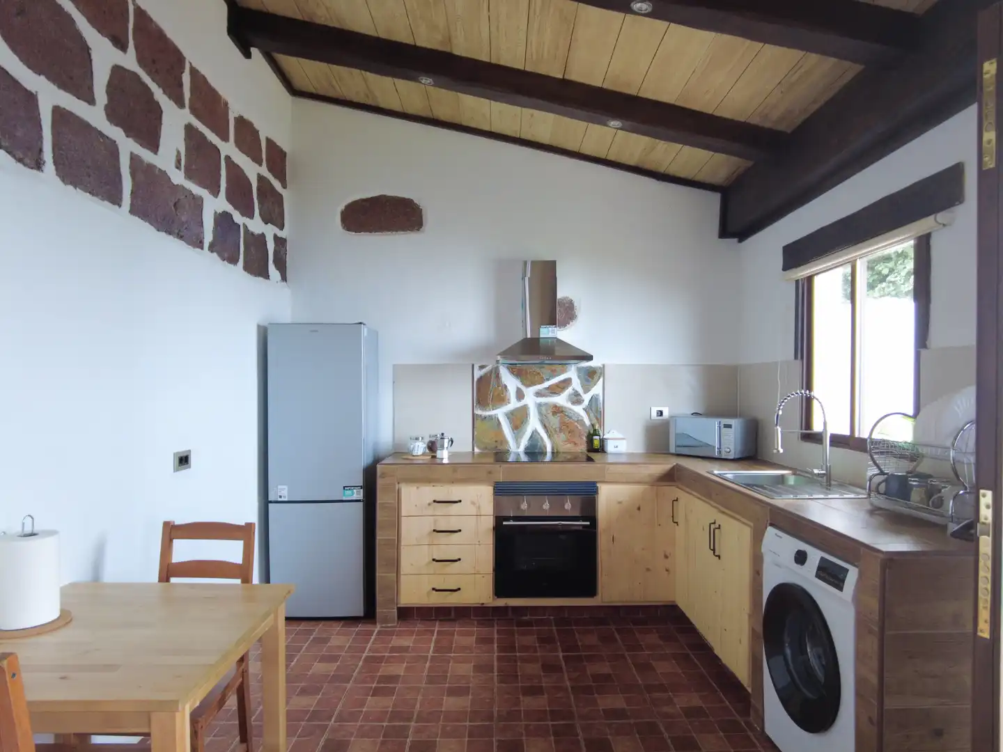 Cocina de Casa o chalet de alquiler en San Cristóbal de la Laguna con Aire acondicionado, Calefacción y Jardín privado