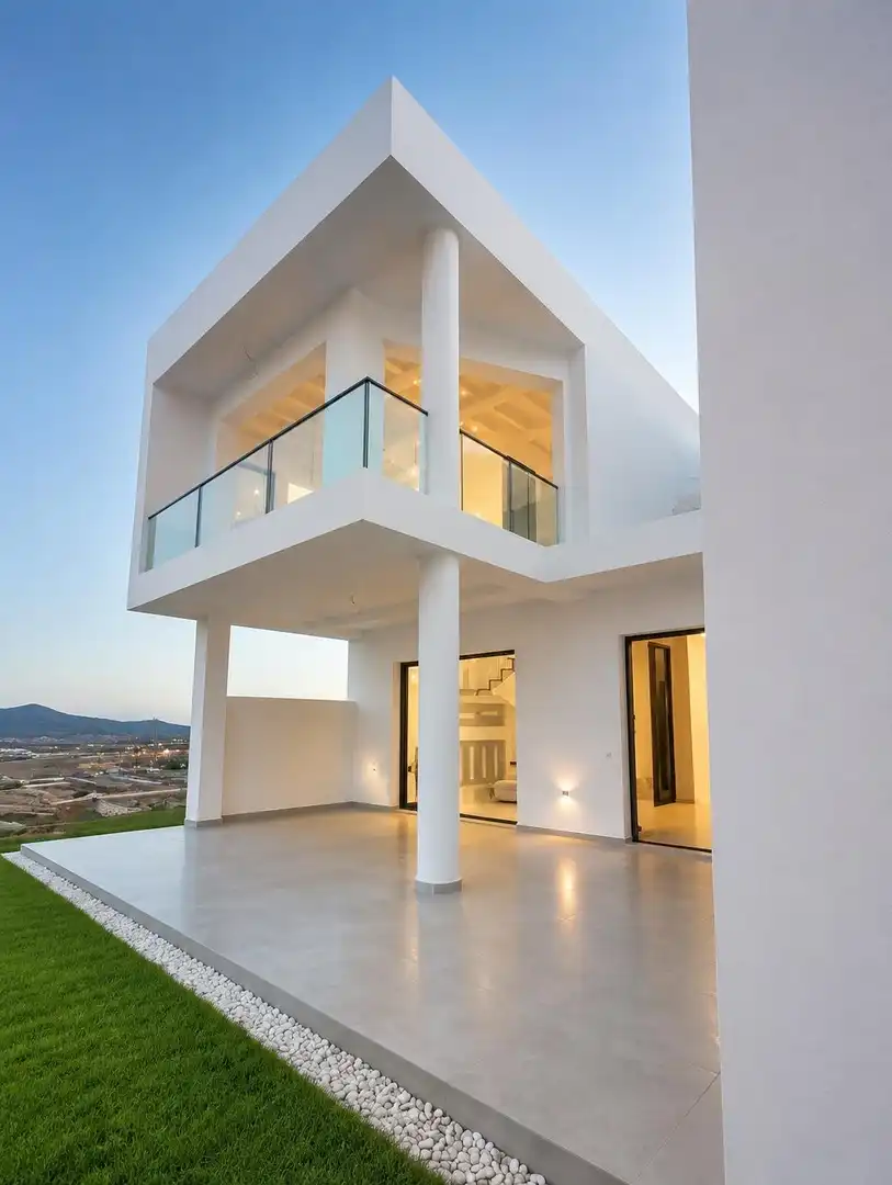 Exterior view of Detached homes for sale in La Oliva  with Air Conditioner, Private garden and Terrace