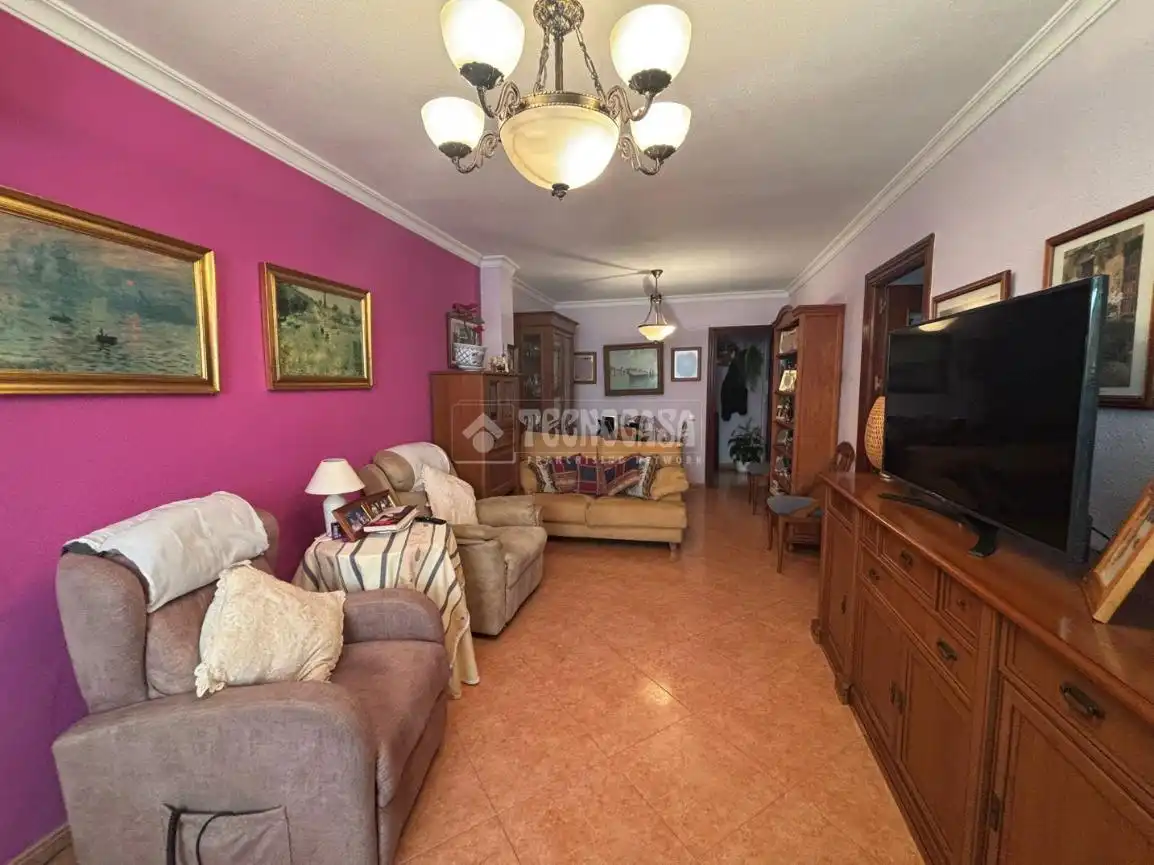 Sala de estar de Piso en venta en Málaga con Aire acondicionado, Calefacción y Amueblado