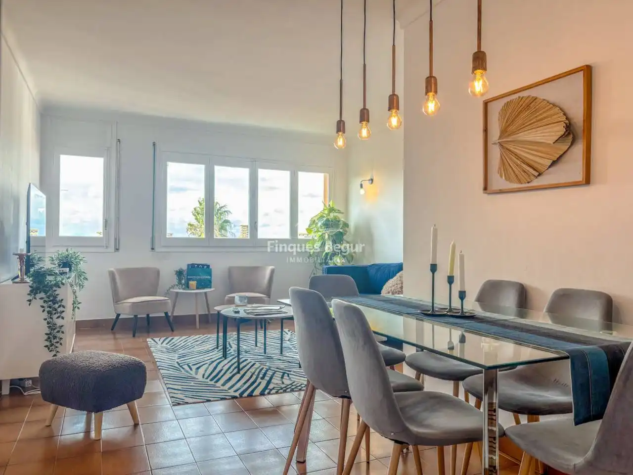 Living room of Apartments for sale in Begur  with Heating, Terrace and Furnished