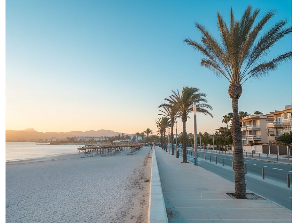 Vista exterior de Apartamento en venta en  Palma de Mallorca con Aire acondicionado, Jardín privado y Amueblado