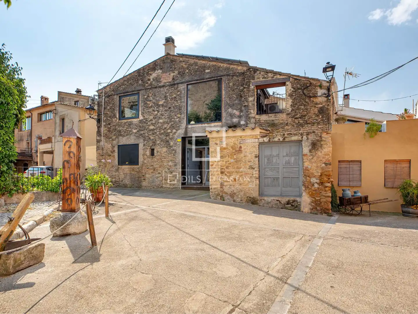 Vista exterior de Finca rústica en venta en Bàscara con Aire acondicionado y Terraza