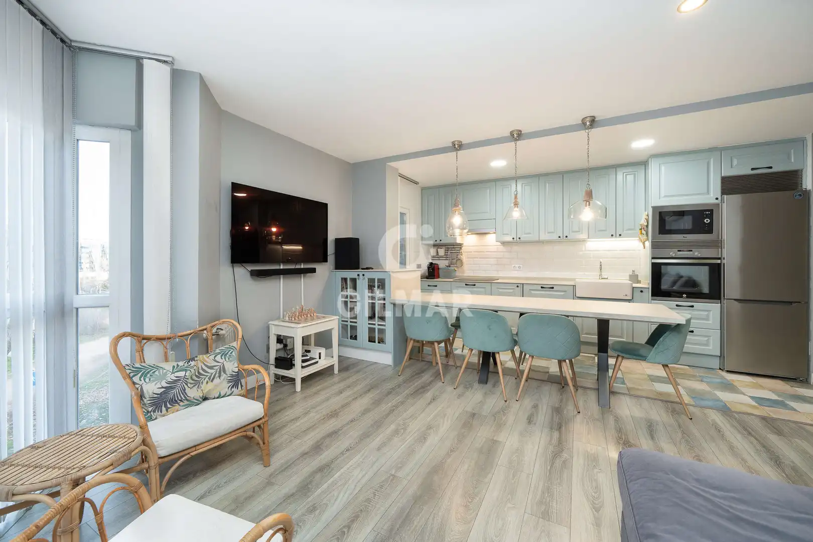 Küche von Wohnung zum Verkauf in Madrid mit Heizung und Privatgarten